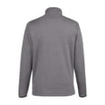thumbnail image 5 of CORE365 CE73 Men's Venture Heathered Stripe Quarter-Zip Pullover-BLACK/ WHITE-M, 5 of 6