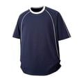 thumbnail image 1 of pstuiky camisetas de hombre, Blusa deportiva informal de color liso para hombre, holgada, de manga corta y cuello redondo camisas casuales para hombre l, 1 of 3