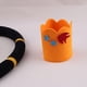 thumbnail image 3 of Portalápices para niños Lindo juguete artesanal de bricolaje Primera infancia 2 # Redonda naranja Sywqhk Libre de BPA, 3 of 6