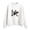 White, variant on YABCSAZ Women's Oversized Pullover Long Sleeves Graphic Fleece Sweatshirts Casual Loose fit Winter Warm Basic Pullover Crewneck Sweatshirt Tops without Pockets