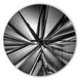 thumbnail image 1 of Designart 'Futuristic Crystal  ' Modern wall clock, 1 of 4
