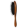 thumbnail image 4 of Cepillo de cerdas de jabalí para todo tipo de cabello. Cepillo de madera natural para desenredar, controlar el encrespamiento y dar brillo., 4 of 5