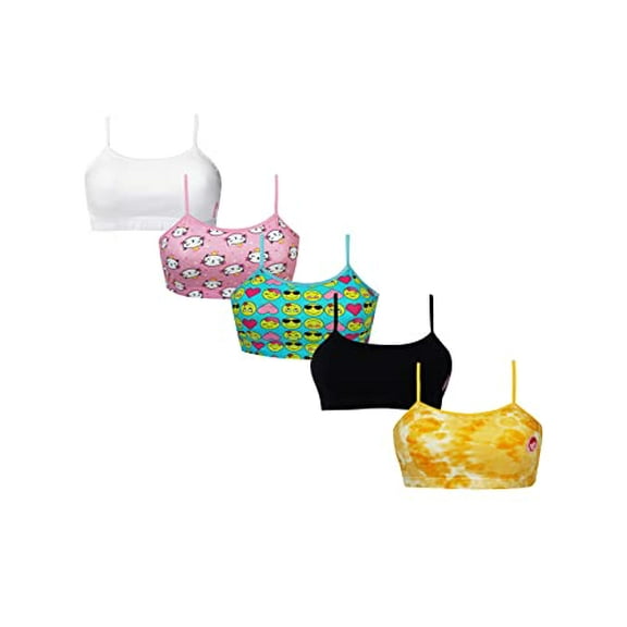 D'chica Training Bras With Adjustable Straps & SingleFront Layering For Teens 16-18 Years