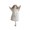 A, variant on Plush Angel Doll Ornaments 1pcs Set, Christmas Tree Hanging Decorations with Wings, Soft Hanging Angel Pendants for Xmas Home Party, Holiday Wall and Door Hanging Decor for House