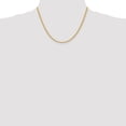 thumbnail image 2 of Real 14kt Yellow Gold 2.75mm Regular Rope Chain; 18 inch; Lobster Clasp; for Adults and Teens; for Women and Men, 2 of 5