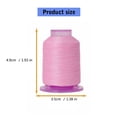thumbnail image 6 of 2 Spools Color Changing Yarn Night Glowing Polyester Sewing Thread 550yds/Spool, 6 of 14