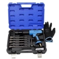 thumbnail image 1 of 7PCS Air Hammer Kit, Pneumatic Hammers 2500 BPM, Air Hammer Piece Chisel Set with Carrying Case & Gloves, 1 of 7