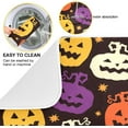 thumbnail image 2 of GZHJMY Halloween Décor Dish Drying Mat - 16 x 18inch- Extra Large Microfiber Dish Drying Mat, Dish Draining Mat, Counter top Mat, Cartoon Pumpkins（536）, 2 of 7