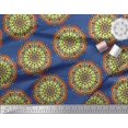 thumbnail image 3 of Soimoi Polyester Crepe Fabric Mandala Decorative Print Fabric by The Yard 42 Inch Wide, 3 of 3