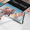 thumbnail image 3 of AISENIN Custom Family Photos Blanket for Family Personalized Family Pictures Throw Blanket for Man Women Lover Girlfriend Boyfriend 3 sizes, 3 of 5