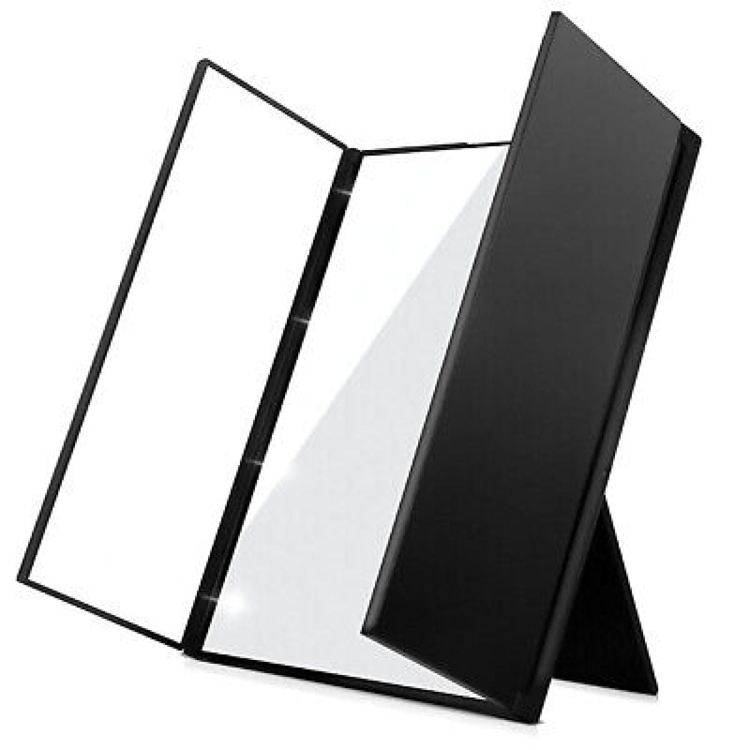 Foldable Mirror Makeup Cosmetic Trisided Lighted Beauty Vanity LED