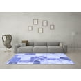 thumbnail image 3 of Ahgly Company Indoor Rectangle Patchwork Blue Transitional Area Rugs, 2' x 3', 3 of 4