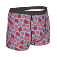 thumbnail image 2 of KLL Strawberries Men's Cotton Boxer Briefs Underwear-Large, 2 of 8