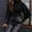 Black, variant on Fashion Women Casual Solid High-necked Long Sleeve Sweater Blouse Tops Clutch Band Sweatshirt Long Sleeve Sweatshirt Garment Dyed Lightweight Sweaters for Women Old Man Sweater Mens Sweaters for Men