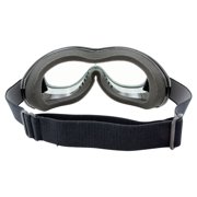 Pacific Coast Airfoil Padded 'Fit Over Glasses' Riding Goggles (Black Frame/Grey Photochromatic)