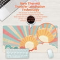 thumbnail image 4 of Large Gaming Mouse Pad for Desk, Boho Pastel Sun Desk Mat, Colorful Sunshine Desk Pad, 31.5"x11.8" Extended Big Computer Keyboard Mouse Pad with Non-Slip Base and Stitched Edge, 4 of 13
