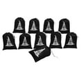 thumbnail image 4 of Darling Souvenir Black Not Every Witch Lives In Salem Halloween Party Supplies Favor Bags Gift Pouches 15 Pieces, 4 of 5