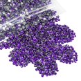 thumbnail image 1 of qiipii 1280 diamantes de imitación de resina de cristal de color morado oscuro de 0.236 in para manualidades de diamantes de imitación de color morado oscuro con parte trasera plana a granel SS30 pied, 1 of 5