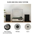 thumbnail image 2 of Crosley Sloane Record Player With Speakers In Black, 2 of 6