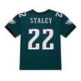 thumbnail image 2 of Men's Mitchell & Ness Duce Staley Midnight Green Philadelphia Eagles 2002 Legacy Replica Jersey, 2 of 5