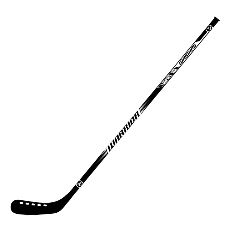 Warrior 51" Player Hockey Stick, Black photo 2