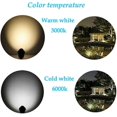 thumbnail image 2 of 4PCS Waterproof IP65 Garden Lawn Lamps Spike Bulb,White Light, 2 of 5