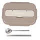 thumbnail image 3 of 1000ml Stainless Steel Lunch Box Lightweight Portable Brown, 3 of 5