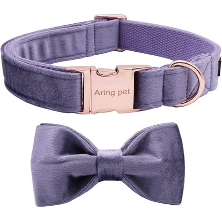 Dog collars with bows discount
