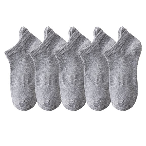 Socks Men's socks Spring and summer mesh breathable solid color cotton socks stereo heel