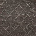 thumbnail image 1 of Ahgly Company Indoor Square Mid-Century Modern Rose Purple Oriental Area Rugs, 7' Square, 1 of 6