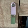 thumbnail image 6 of Joernso Soft Faux Leather Cabinet Handle Easy to Install Scratch-resistant Drawer Handle for Bookcase, 6 of 8