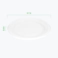 thumbnail image 4 of Reharvest Platos de Comedor 6" [Paquete de 50], Resistentes, 100 % Biodegradables, Compostables en Casa, sin Plástico, sin BPA, Hechos de Fibras de Caña de Azúcar de Bagazo Ecológicas, 4 of 5