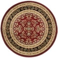 thumbnail image 6 of SAFAVIEH Lyndhurst Isadora Floral Area Rug, Red/Black, 10' x 14', 6 of 8
