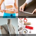 thumbnail image 4 of Kneedarkyear Cinta Métrica Retráctil Suave De 60 Pulgadas, 1,5 A 2,0 Metros, Cinta Métrica De Tela Para Costura Artesanal, Bolsillo Para El Cuerpo (Paquete De 12) (Cinta Métrica Suave De 79 Pulgadas,, 4 of 4