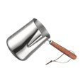 thumbnail image 2 of Youkk Turkish Coffee Pot Multifunctional Stainless Steel 350ML for Bar Household Kitchen Silver 600ML, 2 of 6