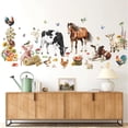 thumbnail image 1 of Adhesivos de pared Wondever Farm Animals Cow Horse Farmhouse, 1 of 5