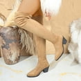 thumbnail image 2 of Birdeem Cuissardes pour Femmes, Talons Hauts Unis d'Hiver, Chaussures Tendance Polyvalentes pour Femmes, 2 of 9