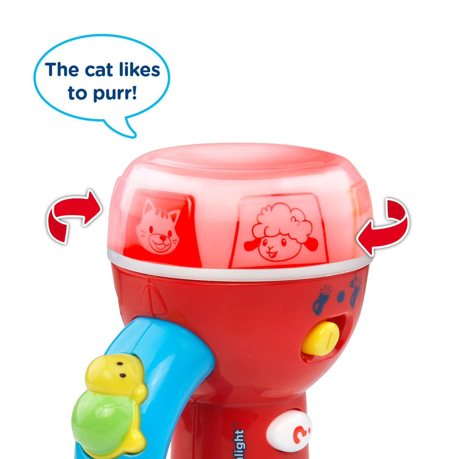 Vtech spin and learn colours torch discount
