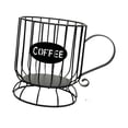 thumbnail image 4 of Elodie Coffee Pod Holder Compact Coffee Capsule Basket for Countertop Kitchen Cafes Black S, 4 of 8