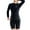 02_Black, variant on YOTMKGDO Mens Swim Trunks, Rash Guard, Men Casual Long Sleeved Diving Top Suit Swimsuit Sunscreen Fast Dry Surfing Shorts Suit, Black L