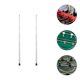 thumbnail image 3 of 2pcs Football Table Accessory Soccer Machine Part Football Table Operation Rod Metal Operation Pole, 3 of 4