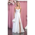 thumbnail image 1 of Classy Bridesmaid Satin Dress, 1 of 4