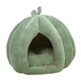thumbnail image 1 of Cama semicerrada para mascotas, forma de calabaza, tienda de campaña lavable para mascotas, tienda de campaña para gatos para gatitos y gatos en todas S, 1 of 8