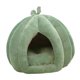 thumbnail image 1 of Cama semicerrada para mascotas con forma de calabaza, cálida y acogedora para gatos en todas las estaciones. S, 1 of 9