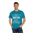 thumbnail image 4 of Funny The Director Has Retired Senior Grandpa Worker Gag Novelty Director Retirement Work Women Men  Unisex Garment-Dyed T-shirt, 4 of 4