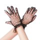 thumbnail image 5 of 3 pares de guantes de encaje, guantes de malla de lunares, elegantes guantes de encaje para fiesta de té, guantes cortos de boda Vintage para disfraz de mujer JM, 5 of 5