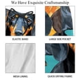thumbnail image 4 of luoweisi Men's Beach Shorts Quick Dry Swim Trunks with Mesh Lining Dachshund L, 4 of 5