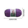 thumbnail image 4 of JLFNYA Yarn for Crochet, Milk Cotton Yarn for Crocheting, Cotton Yarn for Crochet, Yarn Cotton, Multicolor Hand Knitting, Wool Yarn for Crocheting Sweaters Gloves Scarf, Birthday Gifts for Women, 4 of 4