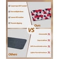 thumbnail image 5 of Independence Day Stair Treads Non Slip for Steps U.S. Flag Themed Stained Retro Texture 7 Pcs Reusable Adhesive Stair Runner Mats for Dogs Elders Carpet Treads Rugs for Staircase 8x30 In, 5 of 7