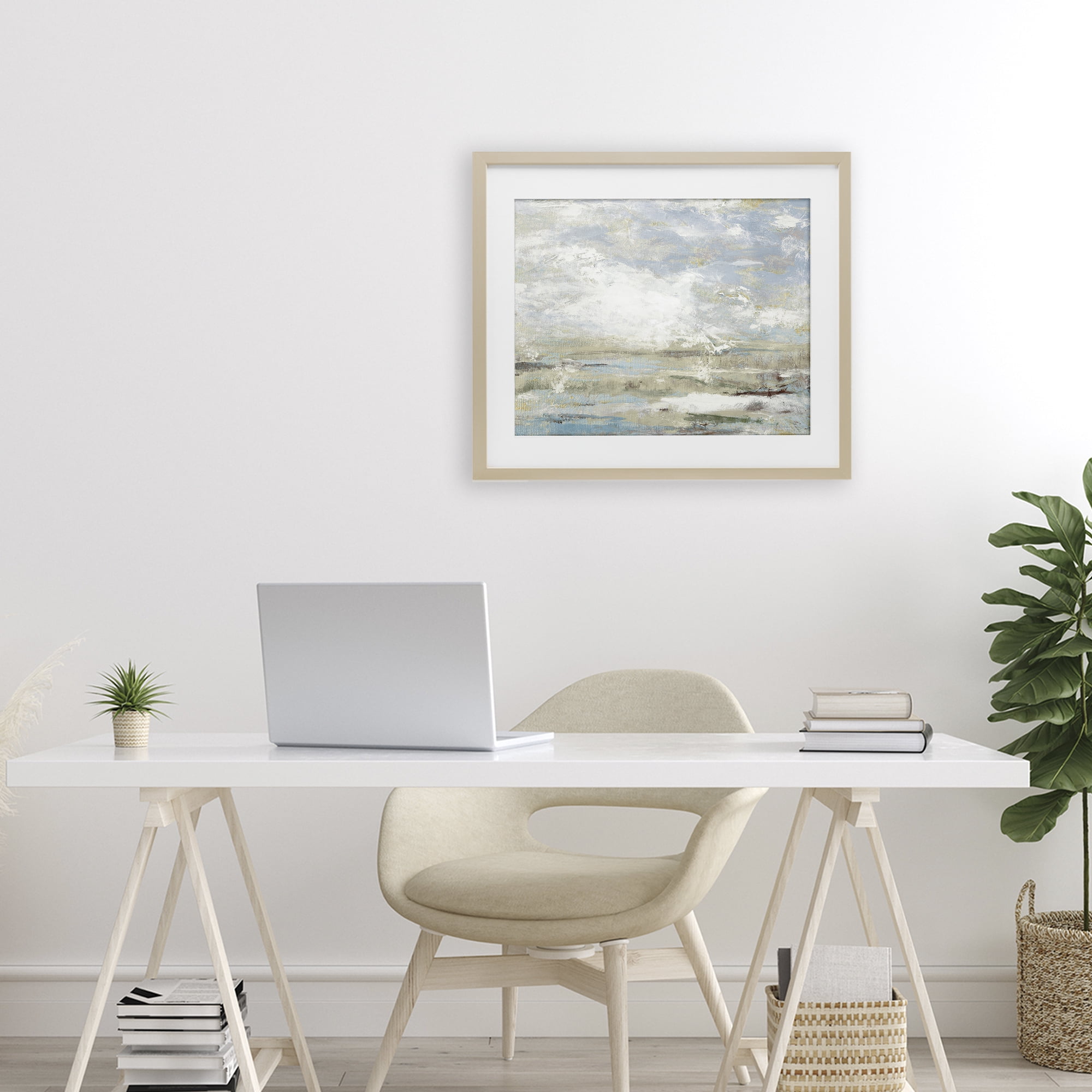 Stupell Industries Morning Mood Impression Birch Framed Print Under Glass, design by Lanie Loreth